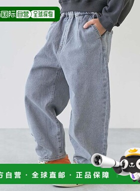 1h可退 日本直邮devirock 弹力牛仔宽松褶皱裤 牛仔长裤 底裤 25