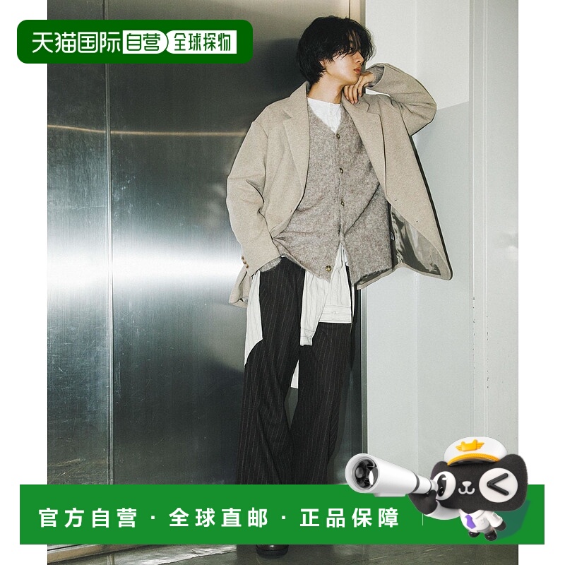 1h可退 日本直邮SENSE OF PLACE 男装 宽松中长款夹克 有里衬