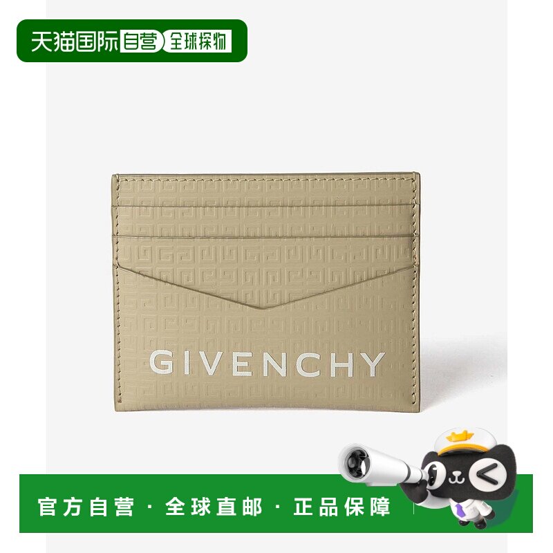 日本直邮Givenchy 4G 卡包 2X3 CC 微型皮革卡包 卡包 2X3 CC 4G