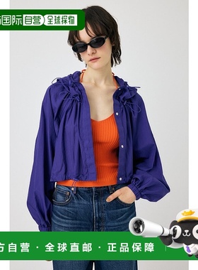 日本直邮MOUSSY 2WAY SEMI SHEER 夹克 [MO1164EW24733] 蓝色