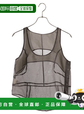 1h可退 日本直邮JUN MIKAMI 女士丝绸透明吊带上衣 24SS12S背心