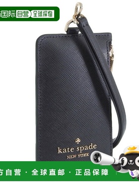 日本直邮KATE SPADE 女士小物卡包 黑色 madison crd cse lnyrd K
