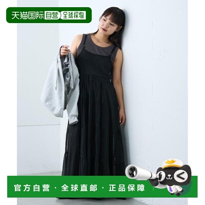 日本直邮官方授权 CIAOPANIC TYPY india 复古风网眼波点吊带连衣