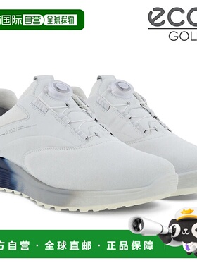 日本直邮ECCO S-Three Boa 男士防水无钉高尔夫球鞋102954）男鞋
