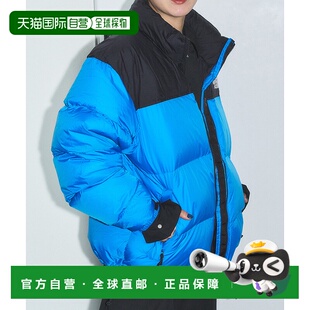 日本直邮THE 半拉链设计 NORTH 女士宽松羽绒外套 FACE 1h可退