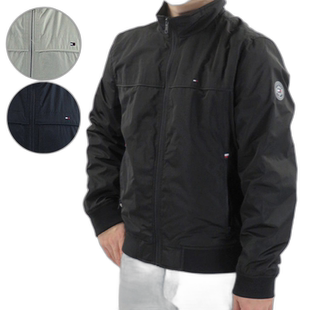 日本直邮 TOMMY HILFIGER汤米希尔费格风衣男士夹克防风防水标志1