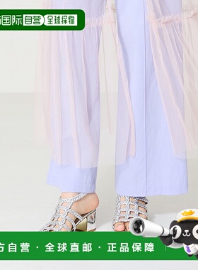 日本直邮Oriental Traffic 甲深网眼跟鞋凉鞋 41202 OR526BW00286