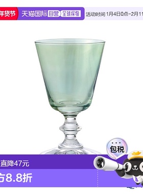 日本直邮Vetro Felice Stella 玻璃 绿色 190ml 酒杯 玻璃 绿色