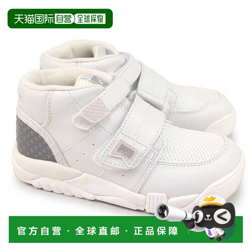 日本直邮MoonStar 儿童运动鞋 CR C2140 胡萝卜色 高帮步行支撑抗