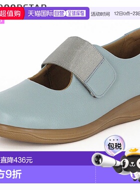 日本直邮MOONSTAR 女士舒适运动鞋SPORTH SP2506浅蓝色设计简约双
