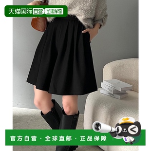 ce1070131 女士前褶高腰阔腿裙裤 日本直邮Classical Elf
