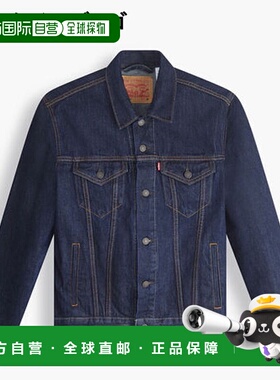 日本直邮Levi's TYPE3 卡车司机夹克 深靛蓝 黑色 723340134 7233