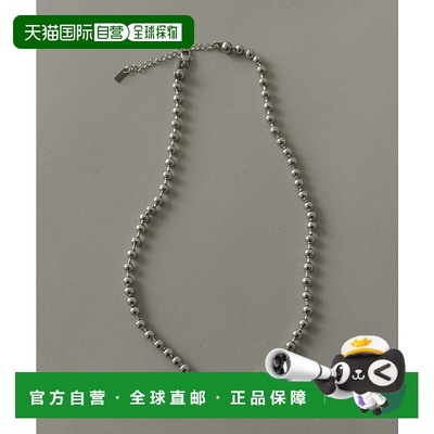 1h可退 日本直邮SMELLY 男士 金属过敏友好 萨格斯钢球链项链 SMA