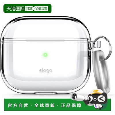 【日本直邮】elago AirPods3透明防摔保护壳 CLEAR CASE 透明