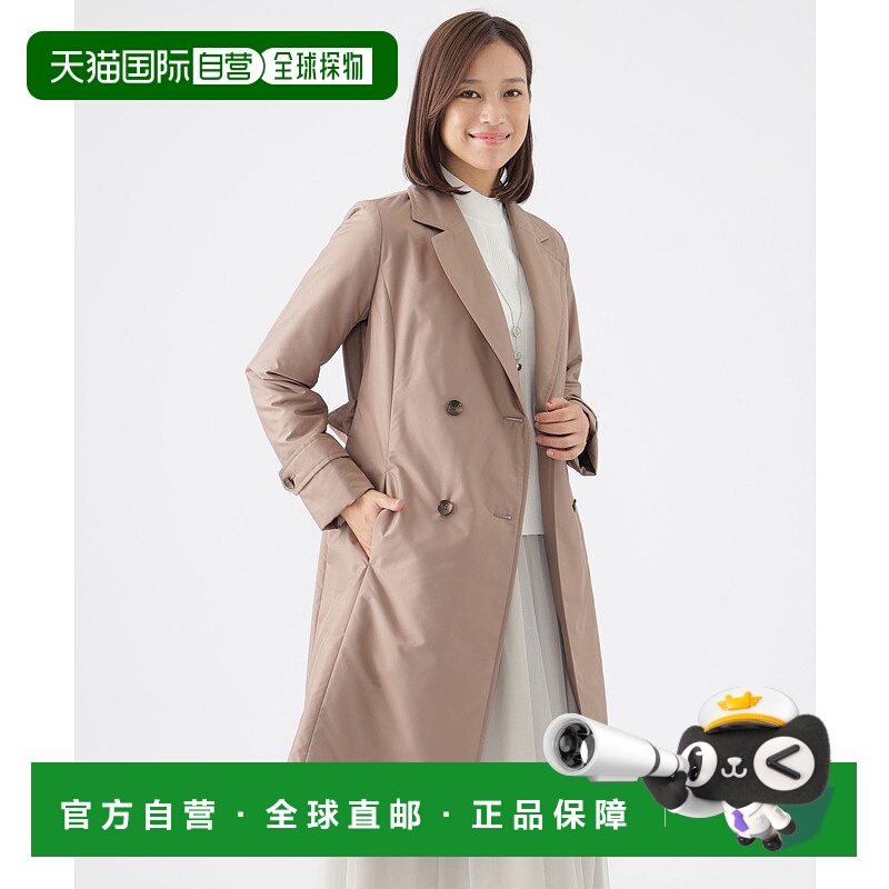 1h可退 日本直邮TRANS WORK 女士防水可机洗中厚款外套 U1A02430_