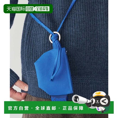 日本直邮Kaan 迷你挂绳包 蓝色