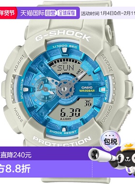 【日本直邮】卡西欧 G-SHOCK GA-110AS-2AJF 男士灰色环保表
