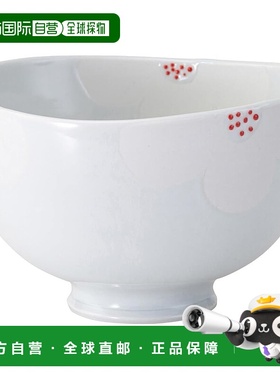 【日本直邮】Hasami ware 长柄勺碗 容量约 560ml Botanica 白色