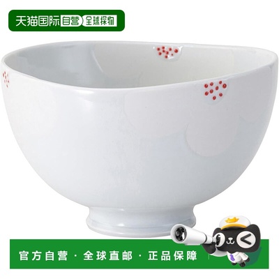 【日本直邮】Hasami ware 长柄勺碗 容量约 560ml Botanica 白色