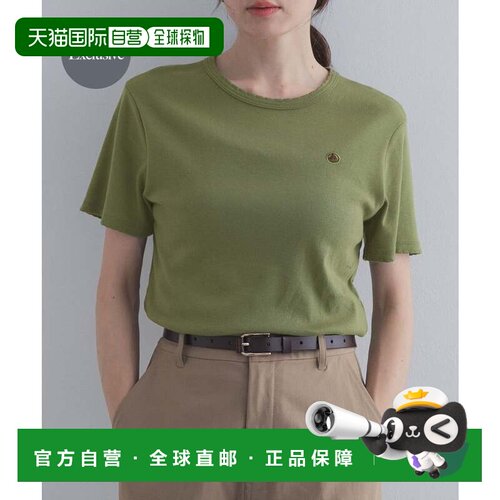 日本直邮URBAN RESEARCH 小帆船与DOORS合作款婴儿T恤 橄榄色