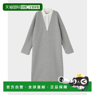 立体剪裁针织连衣裙 1h可退 女装 PHIL 异材质拼接设 日本直邮LE