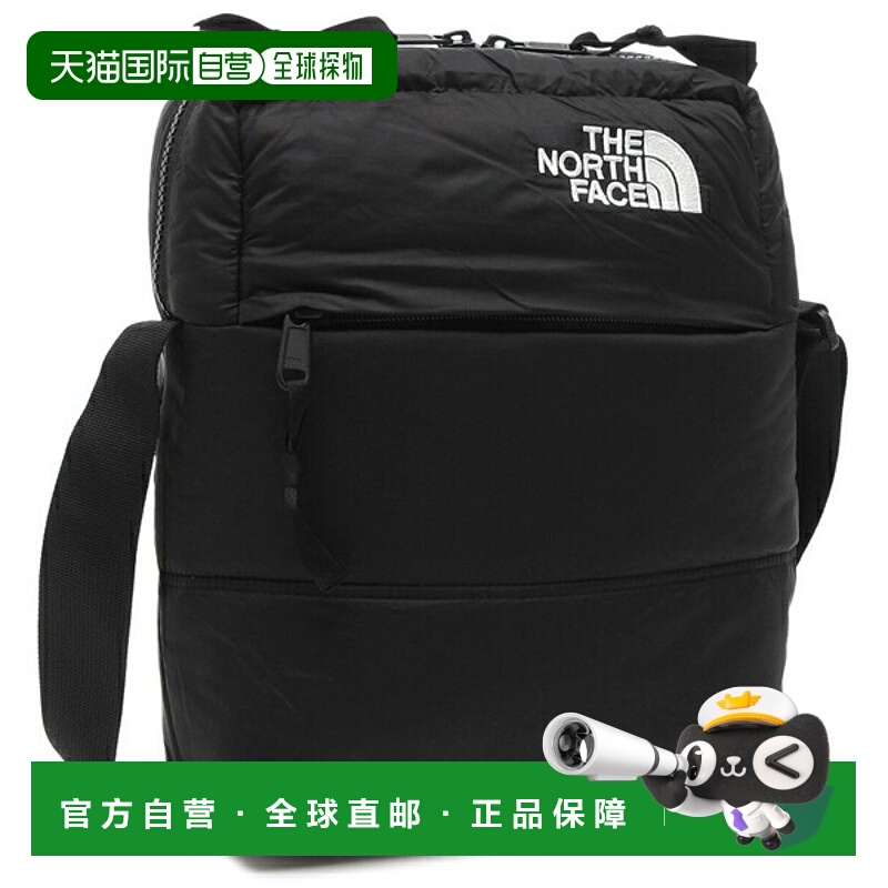 日本直邮The North Face Nuptse 斜挎包7L黑色男士/女士中性款NF0