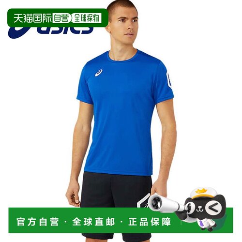 日本直邮ASICS 亚瑟士 2031D729 男士短袖T恤 训练健身运动服 六