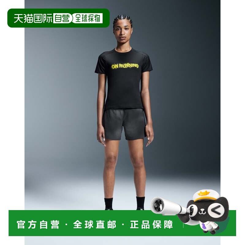 日本直邮On 女子性能T恤 ルモス 带反射印花 运动T恤,运动服/休闲服装,运动长裤,淘宝优惠券,粉丝福利购,淘宝优惠卷