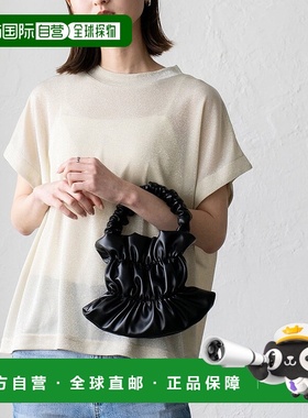 日本直邮VitaFelice 褶皱双用迷你包 [V04517AW05367]礼物小包