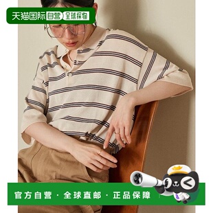 1h可退 日本直邮官方授权 FREAK'S STORE 夏季针织polo衫/透明薄p