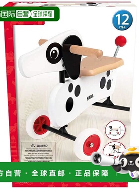 【日本直邮】BRIO 可骑乘腊肠犬（白色）30281