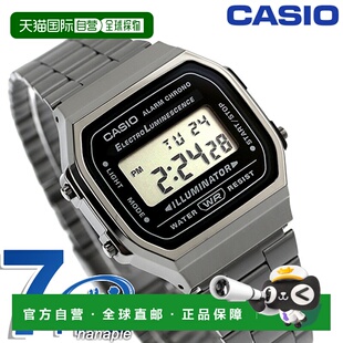 日本直邮卡西欧 CASIO A168WGG-1A 复古 Chipkashi 男士手表品牌