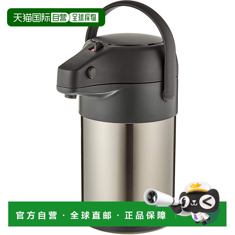 【日本直邮】Thermos不锈钢保温壶 3.0L TAH-2200 SBK 黑色