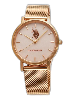 日本直邮US POLO ASSN. Time Time 型号女士色玫瑰金 US-8B-PKRG