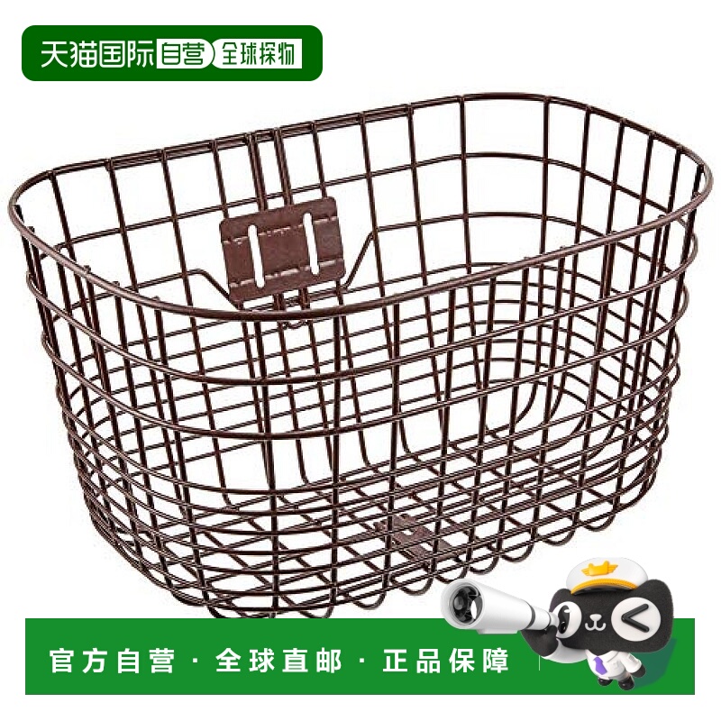 【日本直邮】普利司通自行车专用前篮筐椭圆形06LCDP F761291DBR