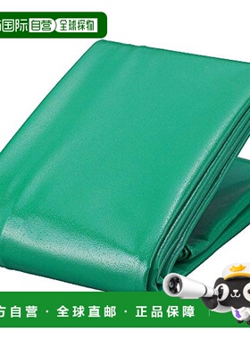 【日本直邮】TRUSCO 特斯卡车帆布 2t 长 3.2m×4.7m TETS-2L 绿