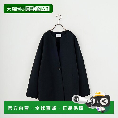 日本直邮CLOCHE 女装 中长款半身外套 双口袋宽松【付后1h可退】