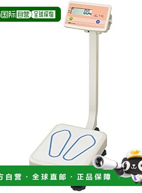 【日本直邮】A&D 商用体重秤 AD-6207A 带杆白色