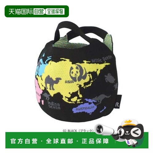 日本直邮ROOTOTE针织托特包 地球仪图案 CJ.地球仪.knit-A 6844（