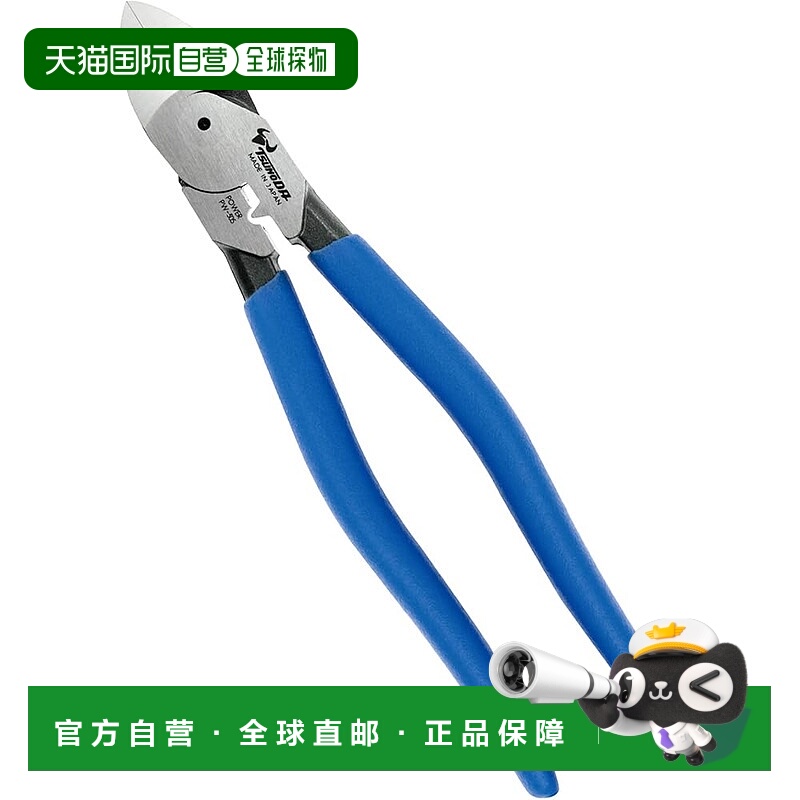 【日本直邮】Tsunoda安塚精工 电工薄刀钳 225mm 卷边功能 PW-305