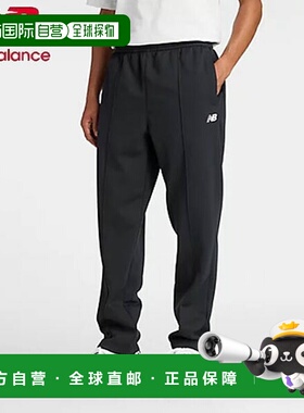 日本直邮New Balance 男士双面针织长裤带抓绒内衬AMP53175-BK