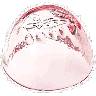 【日本直邮】Aderia阿德利亚酒杯 江户硝子 达摩 粉色 70ml 日本