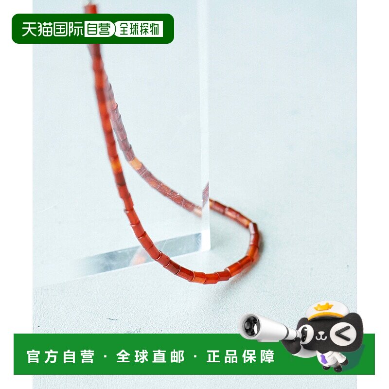 1h可退 日本直邮SMELLY so' 女士卡内利安银项链 SM432PF003