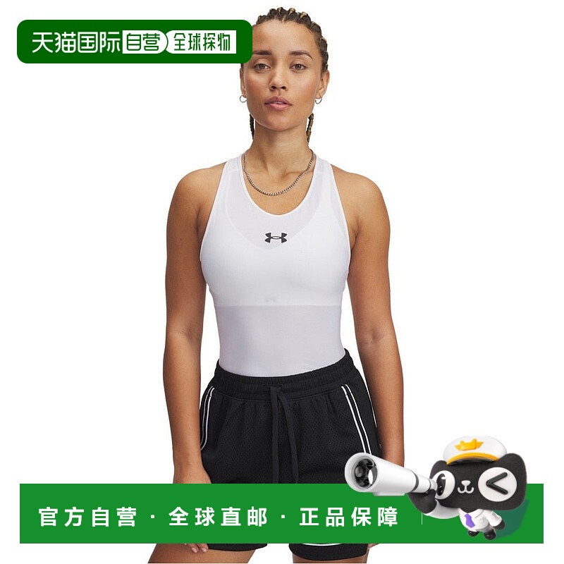 日本直邮UNDER ARMOUR 女士HeatGear Compression Tank运动背心