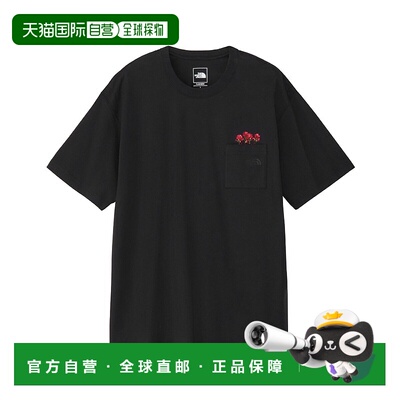 日本直邮The North Face北面男女同款T恤NT82538-K
