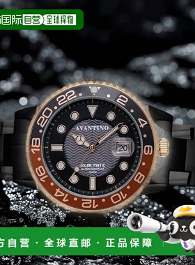 【日本直邮】CREPHA 潜水风太阳能表 日期 AV-AM386-RDT