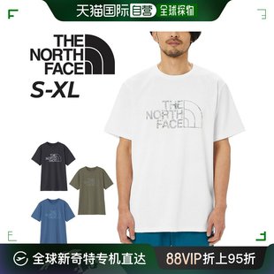 FaceT恤男THE NORTH The FACE大标志T恤户外露营 North 日本直邮