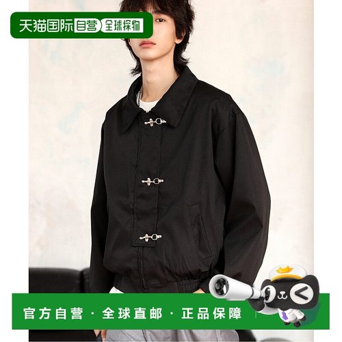 1h可退 日本直邮neos男女同款宽松短款消防员拉链夹克 春季韩系外