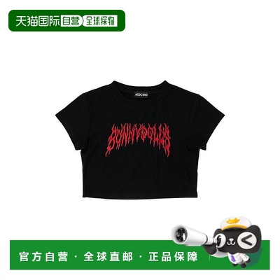 日本直邮日潮 ACDC RAG PUNKY兔子 小T恤 红色