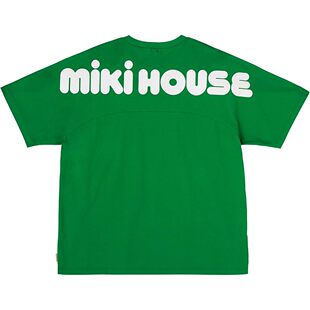 T恤 5285 683 大人短袖 HOUSE亲子装 MIKI 日本直邮 绿色
